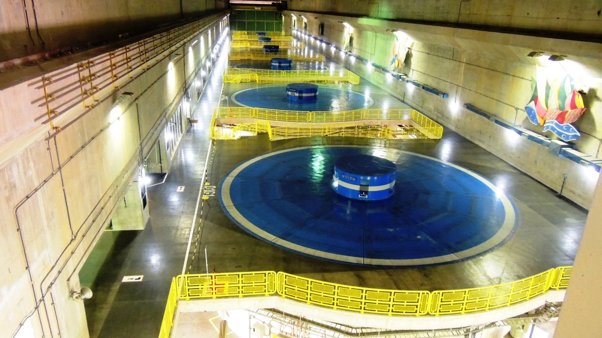 CASA DE MÁQUINAS DA USINA HIDRELÉTRICA DE XINGÓ